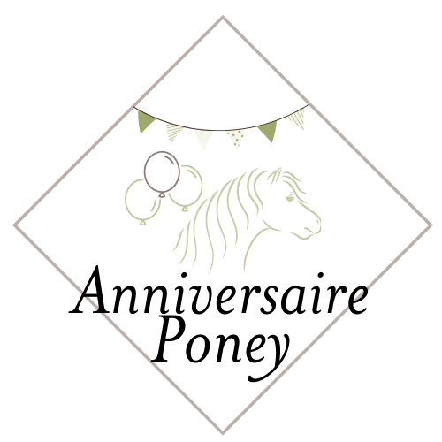 Picto animé Gif Anniversaire Poney