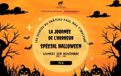 La Journée de l’Horreur aux Écuries du Château Paul Mas – Samedi 1er novembre 2025